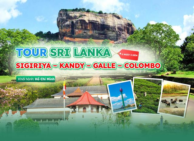 Tour Sri Lanka: Sigiriya – Kandy – Galle – Colombo 6N5Đ